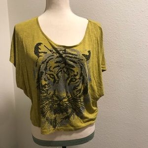 Tiger shirt with Sequin Accents
